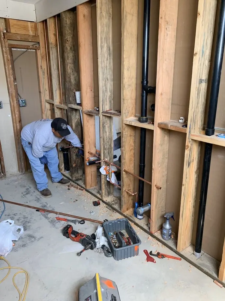Commercial rough-in plumbing for Gas Line Repair in Spring Creek Forest